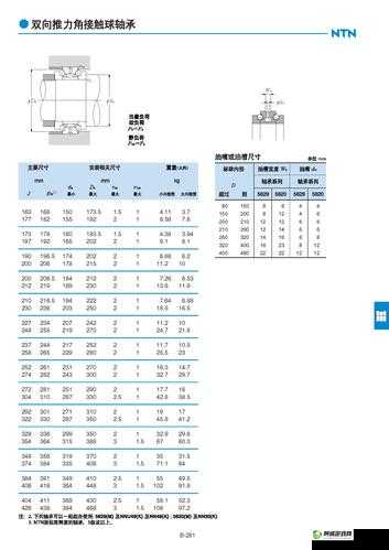 日本 NTN32219 尺寸：详细参数及应用介绍